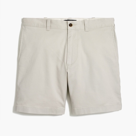 J.Crew Factory 7" Reade flex khaki short - Stone - Picture 3 of 8